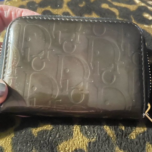 Beautiful Dior zip around wallet brown with Dior all over it - Picture 3 of 7
